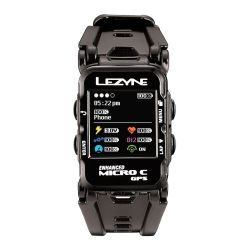 Polkupyörän rannetietokone LEZYNE GPS Watch Color, värinäytöllä ja sykevyöllä