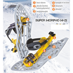 MORPHO SUPER MORPHOALP M 25" LUMIKENGÄT