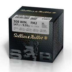 SELLIER & BELLOT 308 WIN 9,55G 50 KPL