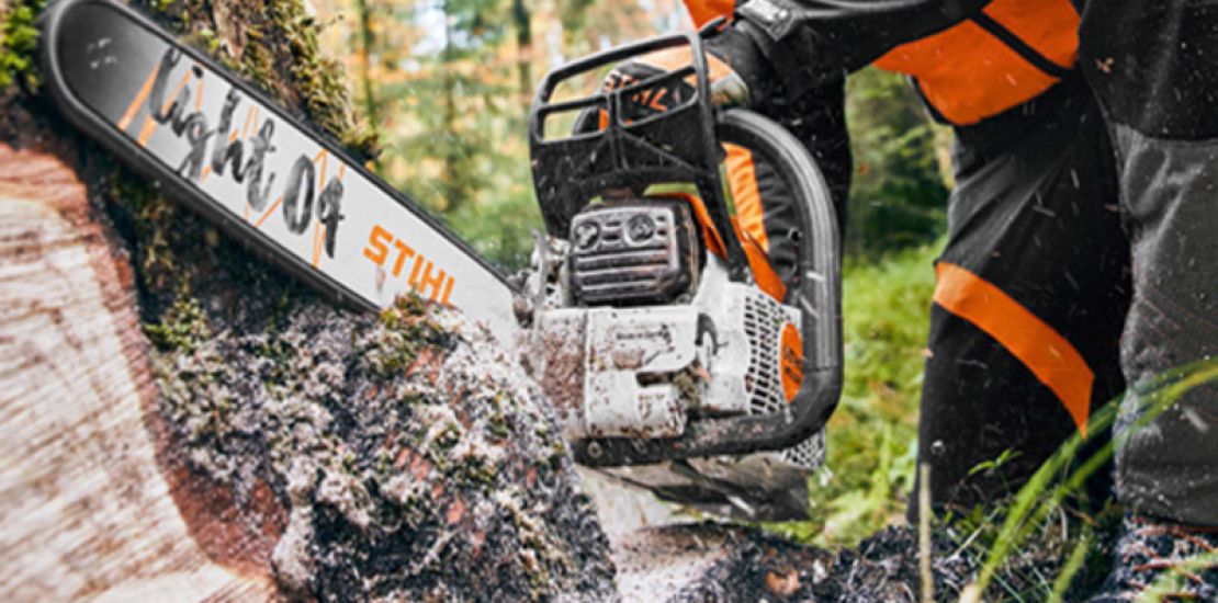 Stihl moottorisahan ketjunopeus