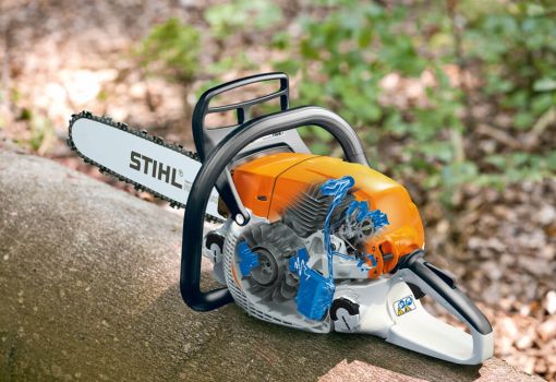 Stihl M-Tronic: moottorisahat (13) ja ominaisuus esittelyssä