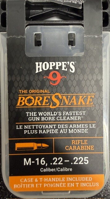 BoreSnake aseen puhdistusnaru M-16,.22-.225