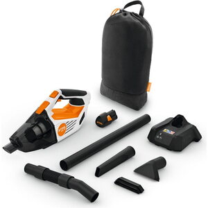 Stihl Sea 20 akkukäyttöinen rikkaimurisetti