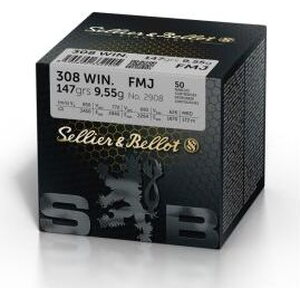 SELLIER & BELLOT 308 WIN 9,55G 50 KPL
