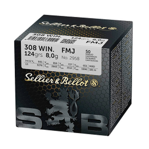 SELLIER & BELLOT 308 WIN 8,0G 50 KPL