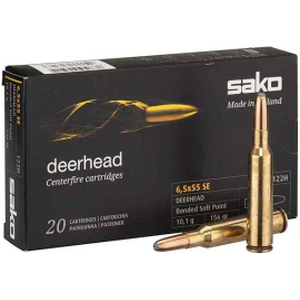 Sako 6,5X55 SE DEERHEAD 10,1G/156GR 20KPL