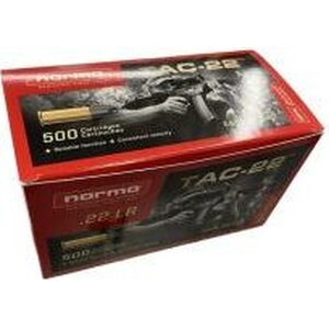 Norma tac-22 .22 lr 2,6g 335m/s 50 kpl