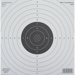 Tarkka ILMAPISTOOLITAULU 10M 50KPL