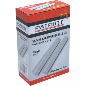 PATRIOT Vakuumirulla 20cm x 6cm, 2 stk