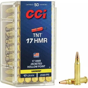 Cci 17 HMR TNT HP, 50 kpl/rasia