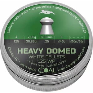 COAL Heavy Domed 6,35mm 2g 125kpl/rasia